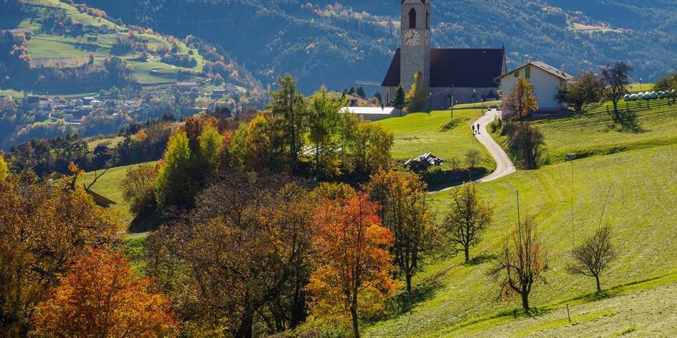Das Eisacktal im Herbst